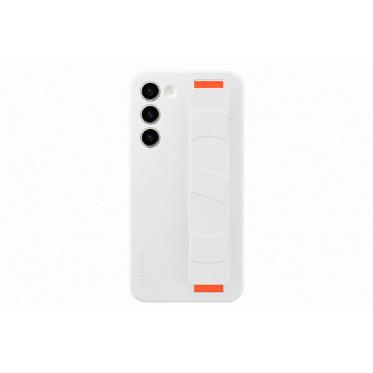 Galaxy S23+ Silicone Grip Case, White (SES only)