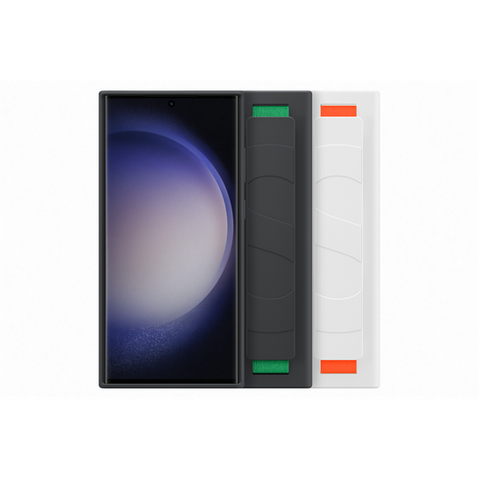 Galaxy S23 Ultra Silicone Grip Case, Black