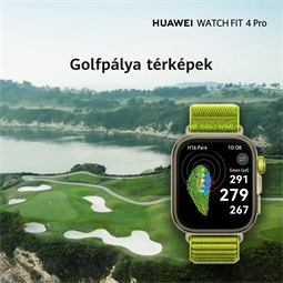 HUAWEI WATCH Fit 4 Pro Fekete