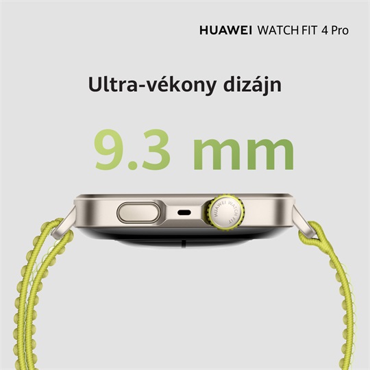 HUAWEI WATCH Fit 4 Pro Fekete