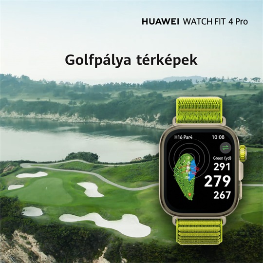HUAWEI WATCH Fit 4 Pro Zöld