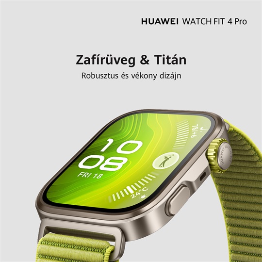 HUAWEI WATCH Fit 4 Pro Zöld