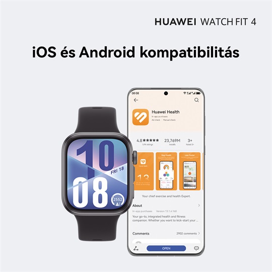 HUAWEI WATCH Fit 4 Lila