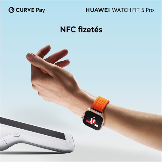 HUAWEI WATCH Fit 5 Pro Fekete