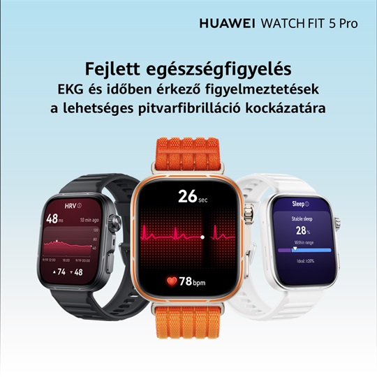 HUAWEI WATCH Fit 5 Pro Fehér