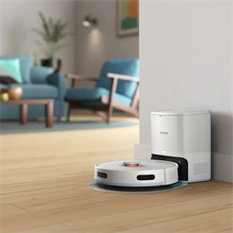 PHILIPS HomeRun 2000 Aqua XU2100/25 robotporszívó és -felmosó, dokkoló- és ürítőállomással
