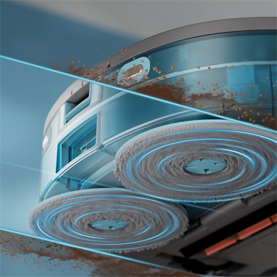 PHILIPS HomeRun 5000 Aqua XU5100/10 robotporszívó és -felmosó, dokkoló- és ürítőállomással