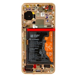 Huawei P40 LCD Display + Touch Unit + Front Cover Blush Gold