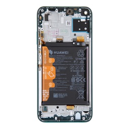 Huawei P40 Lite LCD Display + Touch Unit + Front Cover Crush Green