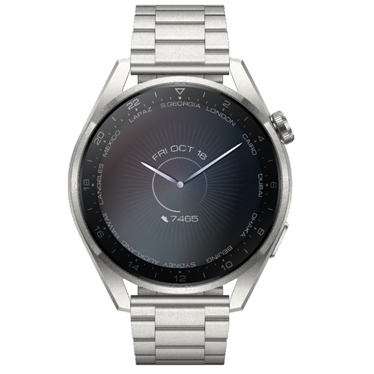 Huawei Watch 3 Pro, Titanium Grey, Titanium Strap