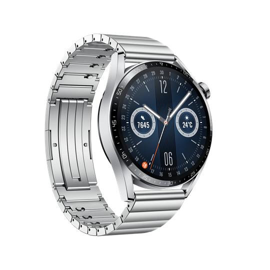 Huawei Watch GT 3, 46mm, Stainless Steel Strap