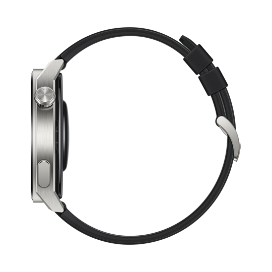 Huawei Watch GT 3 Pro, Black Fluoroelastomer Strap 46mm