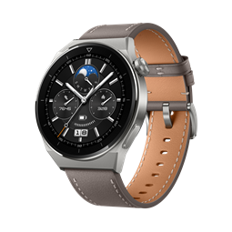 Huawei Watch GT 3 Pro, Gray Leather Strap 46mm