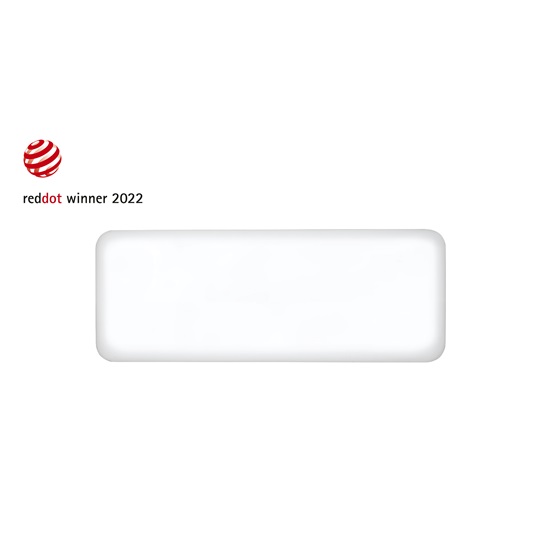 INVISIBLE WIFI intelligens fűtőpanel, 1200W fehér acél előlappal INVISIBLE WIFI intelligens fűtőpanel, 1200W fehér acél előlappal