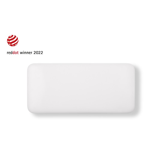 INVISIBLE WIFI intelligens fűtőpanel, 900W fehér acél előlappal INVISIBLE WIFI intelligens fűtőpanel, 900W fehér acél előlappal