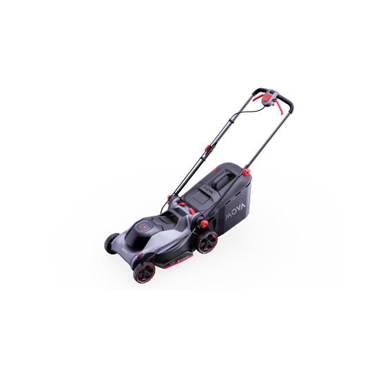 MOVA 40V Brushless 38cm akkumulátoros fűnyíró szett (2 x 4Ah akkumulátor & 6A Dual-port töltő) / GL415