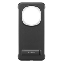 Magic 6 Pro PU Bracket Case Black