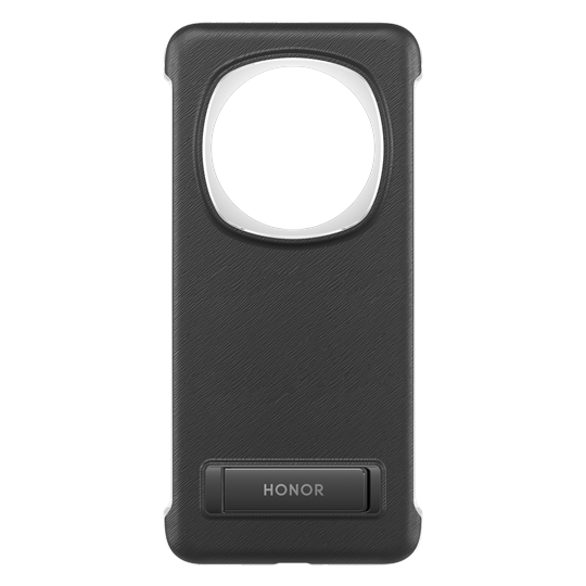 Magic 6 Pro PU Bracket Case Black