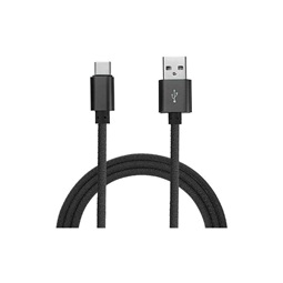 XIAOMI Mi Braided USB Type-C 100cm adatkábel fekete
