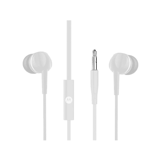 Moto Earbuds 105 NEW vezetékes fülhallgató - fehér