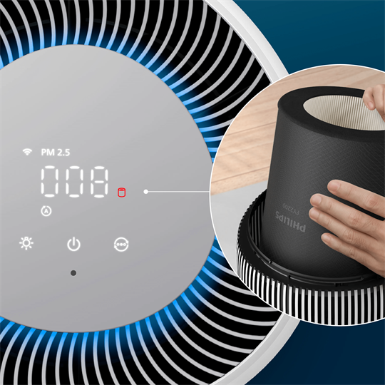 PHILIPS NanoProtect S2 2000 FY2200/30 2 az 1-ben Hepa és aktív szénszűrő