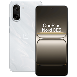 OnePlus Nord CE5 5G DS 8+128GB, Marble Mist (fehér)