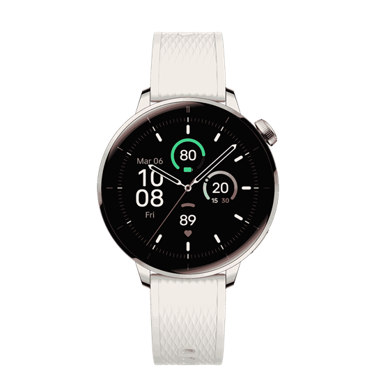 OnePlus Watch 3 Silver Steel (ezüst), 43mm