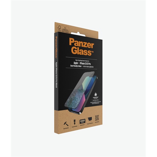 PanzerGlass Apple iPhone 13 Pro Max Case Friendly AB, Black