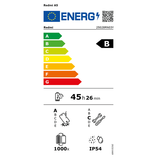 Redmi A5 Ocean Blue 3/64GB