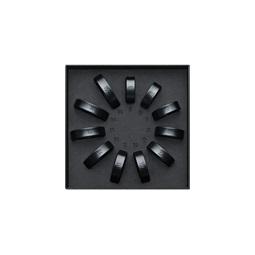 Ring Sizing Kit ( included 14/15 Size ), Black