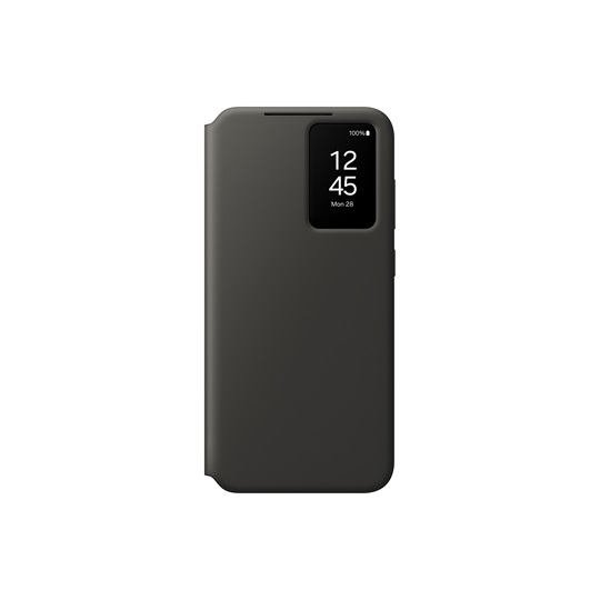 S24 FE Smart View Wallet Case, Black