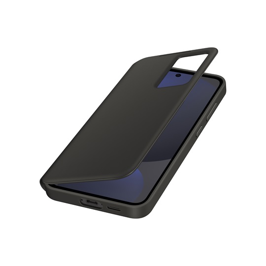 S24 FE Smart View Wallet Case, Black