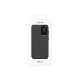 S24 FE Smart View Wallet Case, Black