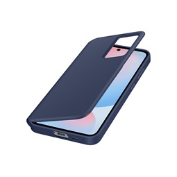 S24 FE Smart View Wallet Case, Blue
