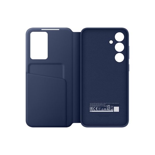 S24 FE Smart View Wallet Case, Blue