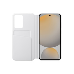 S24 FE Smart View Wallet Case, White