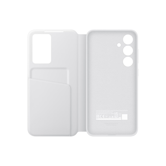 S24 FE Smart View Wallet Case, White