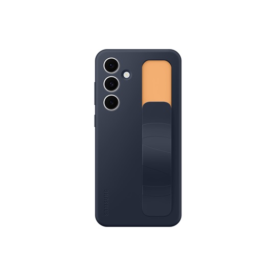 S24 FE Standing Grip Case, Blue black