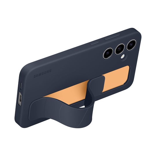 S24 FE Standing Grip Case, Blue black