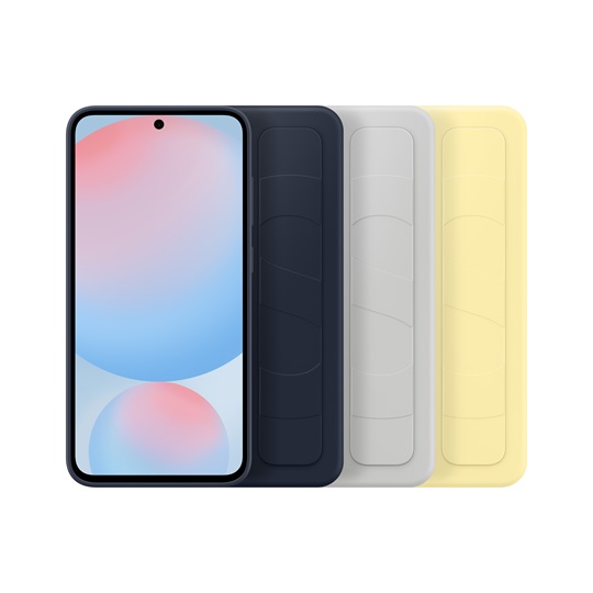 S24 FE Standing Grip Case, Gray