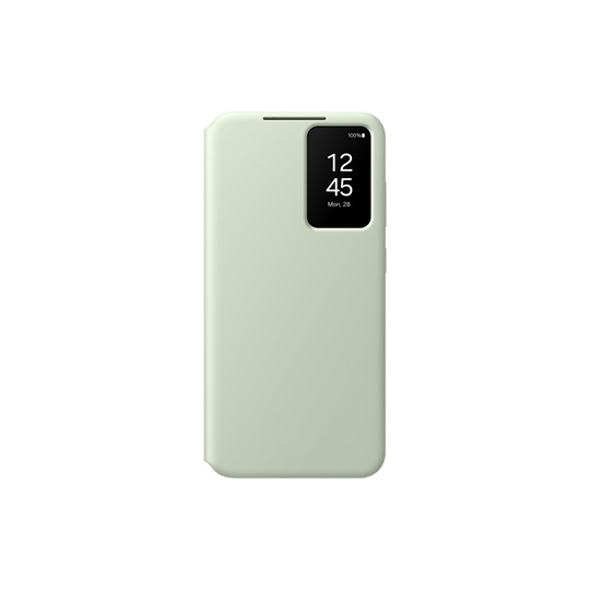 S24+ Smart View Wallet Case, Light Green