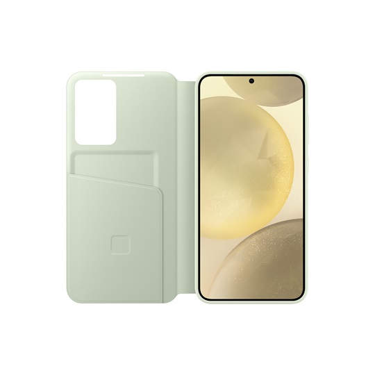 S24+ Smart View Wallet Case, Light Green