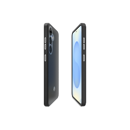 S25+ Enzo Aramid Spigen, Black Silver