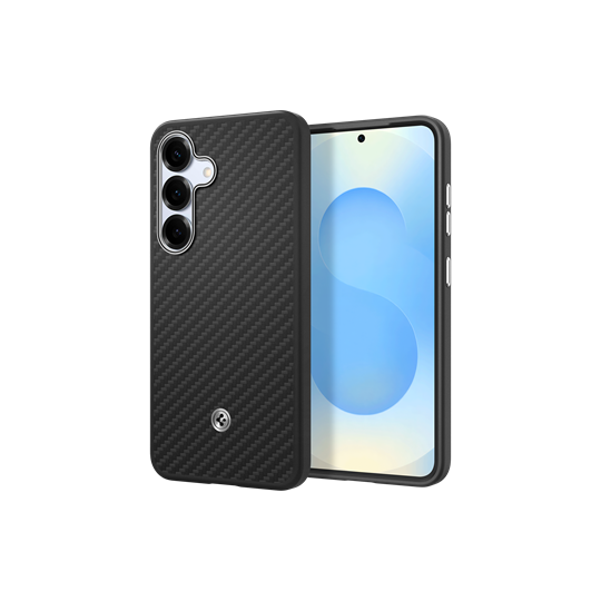 S25+ Enzo Aramid Spigen, Black Silver