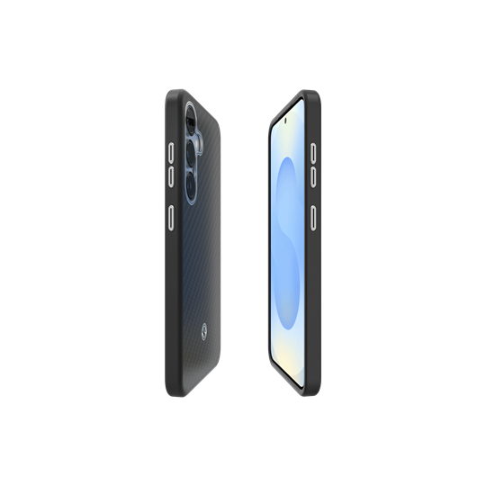 S25+ Enzo Aramid Spigen, Black Silver