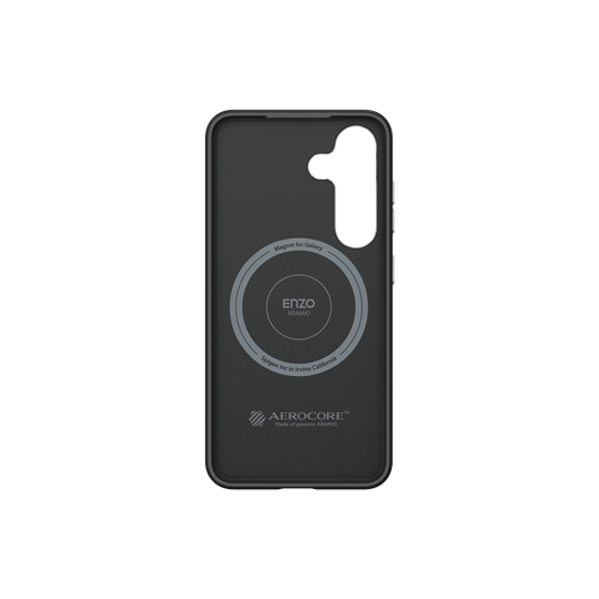 S25 Enzo Aramid Spigen, Black Silver