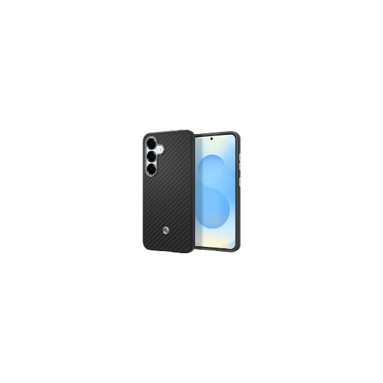 S25 Enzo Aramid Spigen, Black Silver