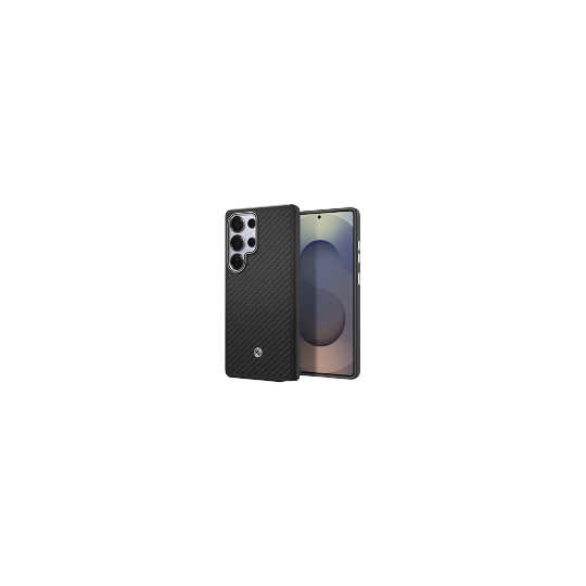 S25 Ultra Enzo Aramid Spigen, Black Silver