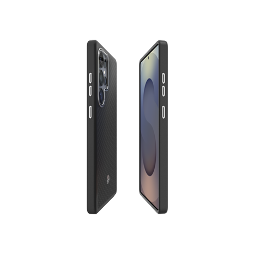 S25 Ultra Enzo Aramid Spigen, Black Silver