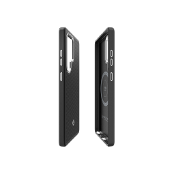 S25 Ultra Enzo Aramid Spigen, Black Silver